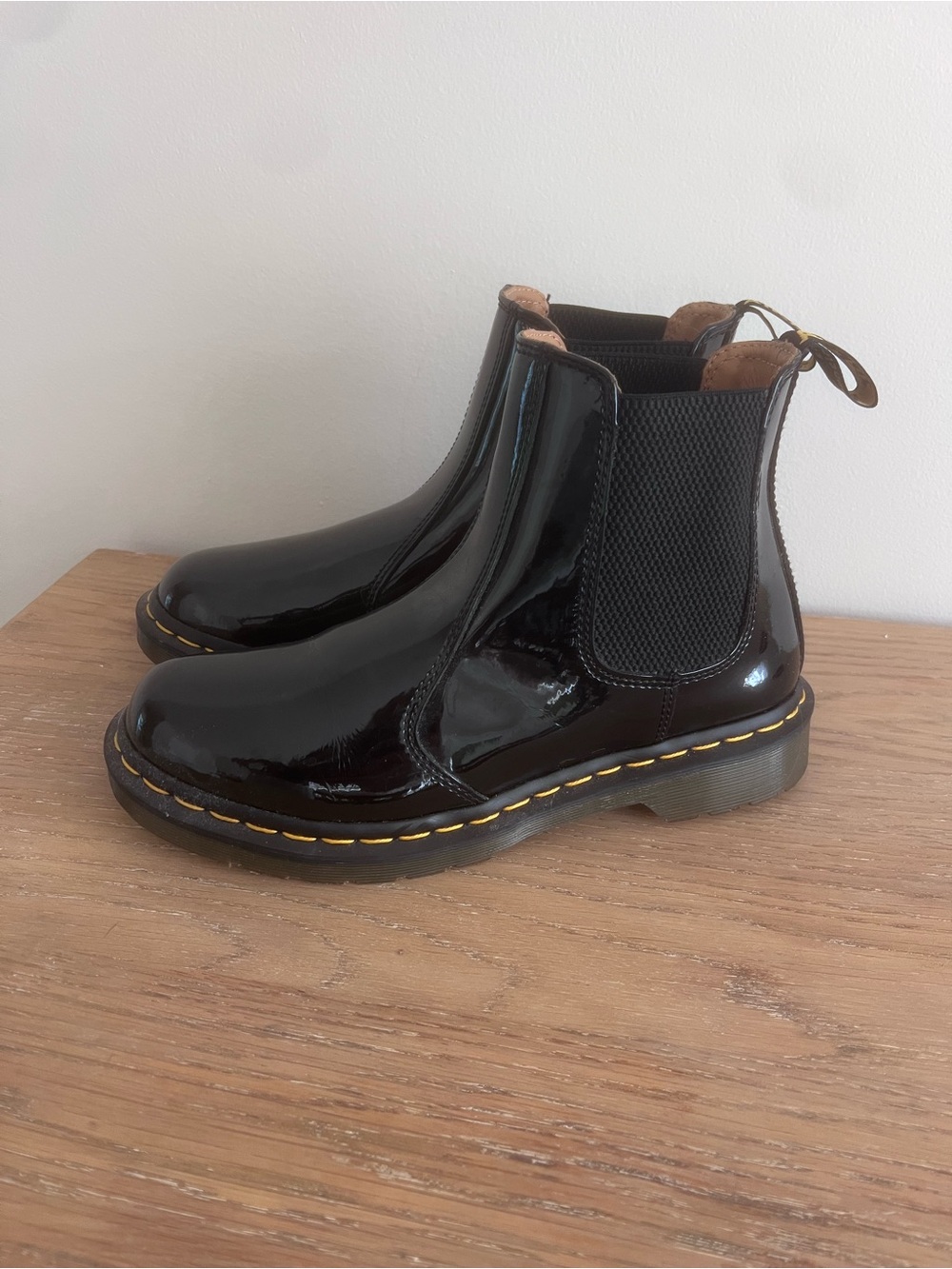 NEW Doc Marten Patent Chelsea Black